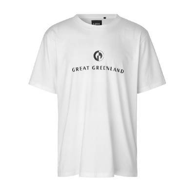 Great Greenland T-shirt Herre, Hvid